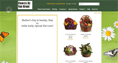 Desktop Screenshot of flowersbyvanbrunt.com